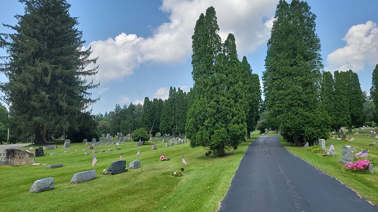 Evergreen Cemetery, Summit Township, Crawford County
