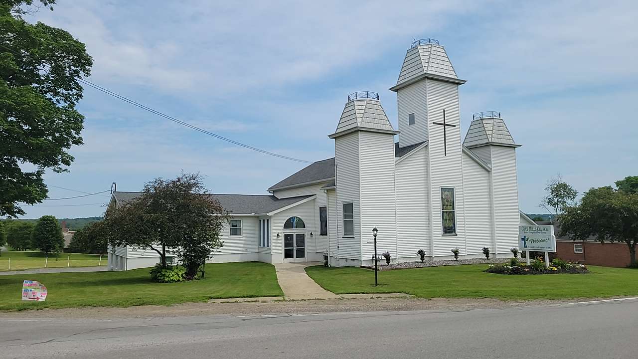 Guys Mill Church, Randolph, Crawford County