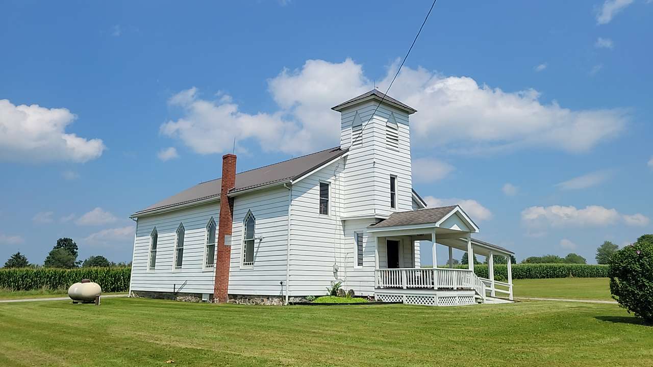 Norrisville Church, Hayfield, Crawford County